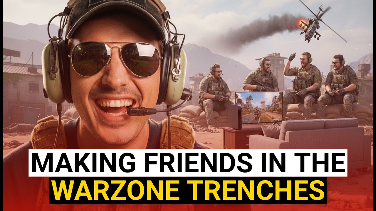 Making friends in the Warzone trenches! | WARZONE LIVE!