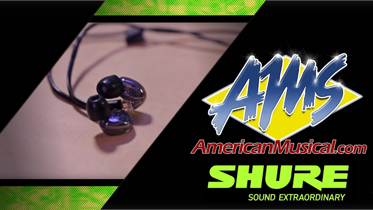 Shure SE425 Wireless Earphones - American Musical Supply