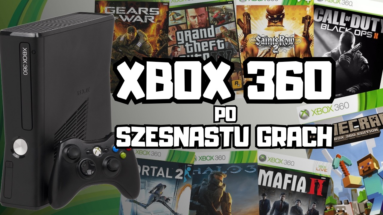 OPINIA O XBOX 360 PO 16 GRACH! Czyli moje zdanie o graniu na tej konsoli