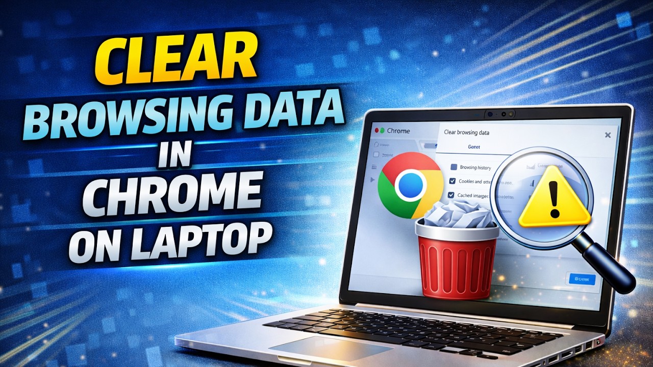How To Clear Browsing Data in Google Chrome on Laptop or PC