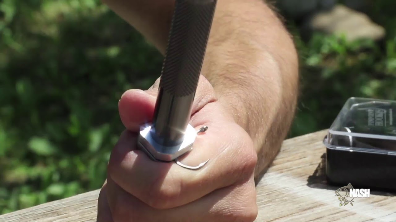 SHARPENING KIT - come affilare gli ami nella pesca