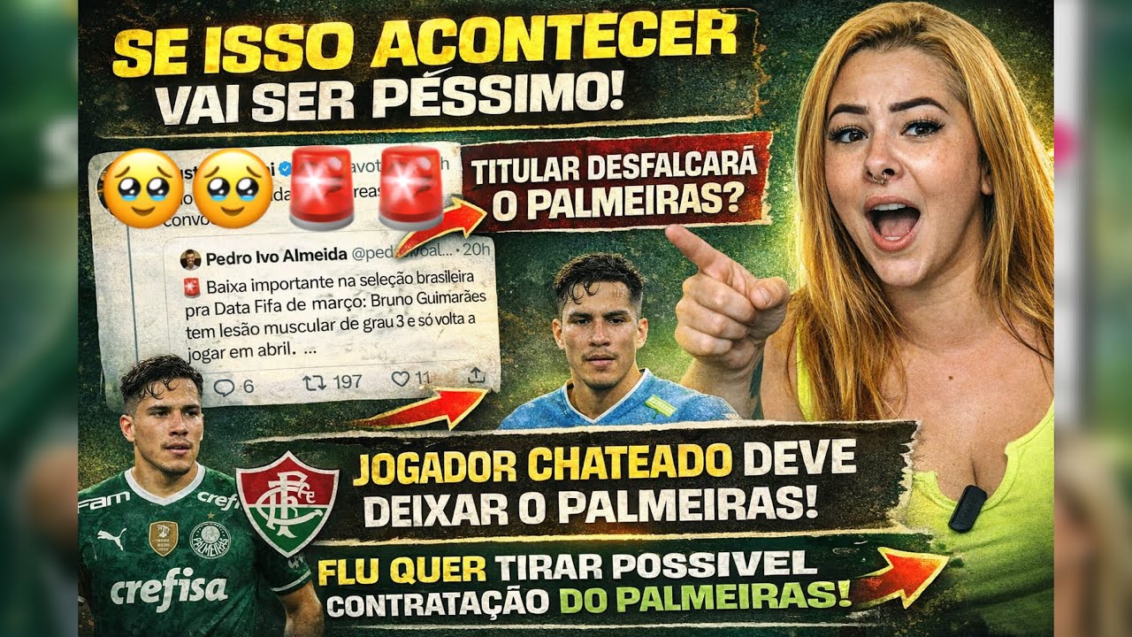 🚨 SE ISSO ACONTECER, FERR@U! TITULAR DESFALCARA O PAL? JOGADOR CHATEADO E SAÍDA! FLU VAI PRA CIMA 🥹