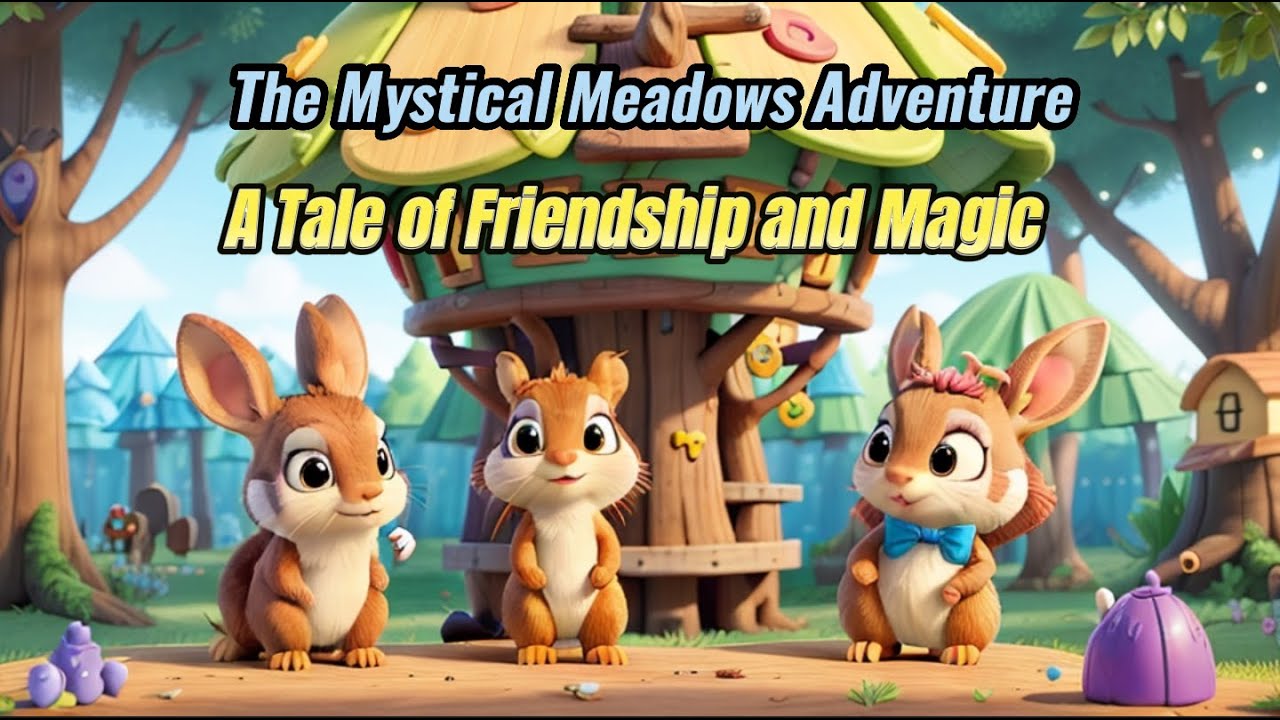 The Mystical Meadows Adventure: A Tale of Friendship and Magic | Kids Cartoon | English Cartoon
