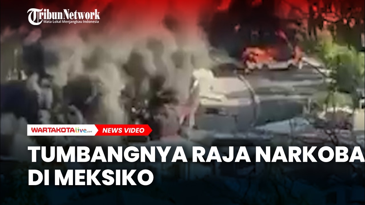 Tumbangnya Raja Narkoba di Meksiko, Jalanan Sepanjang Kota Berubah Jadi Medan Perang