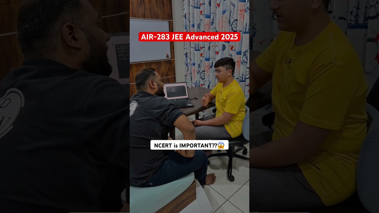AIR-283 in JEE ADVANCED 2025😎🔥 #jeewallah #shorts #pw #physicswallah
