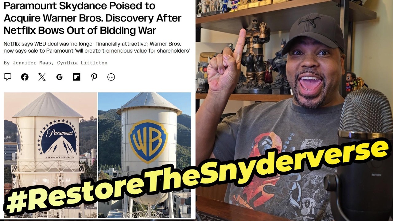 Netflix has DROPPED OUT and Paramount is Buying Warner Bros!