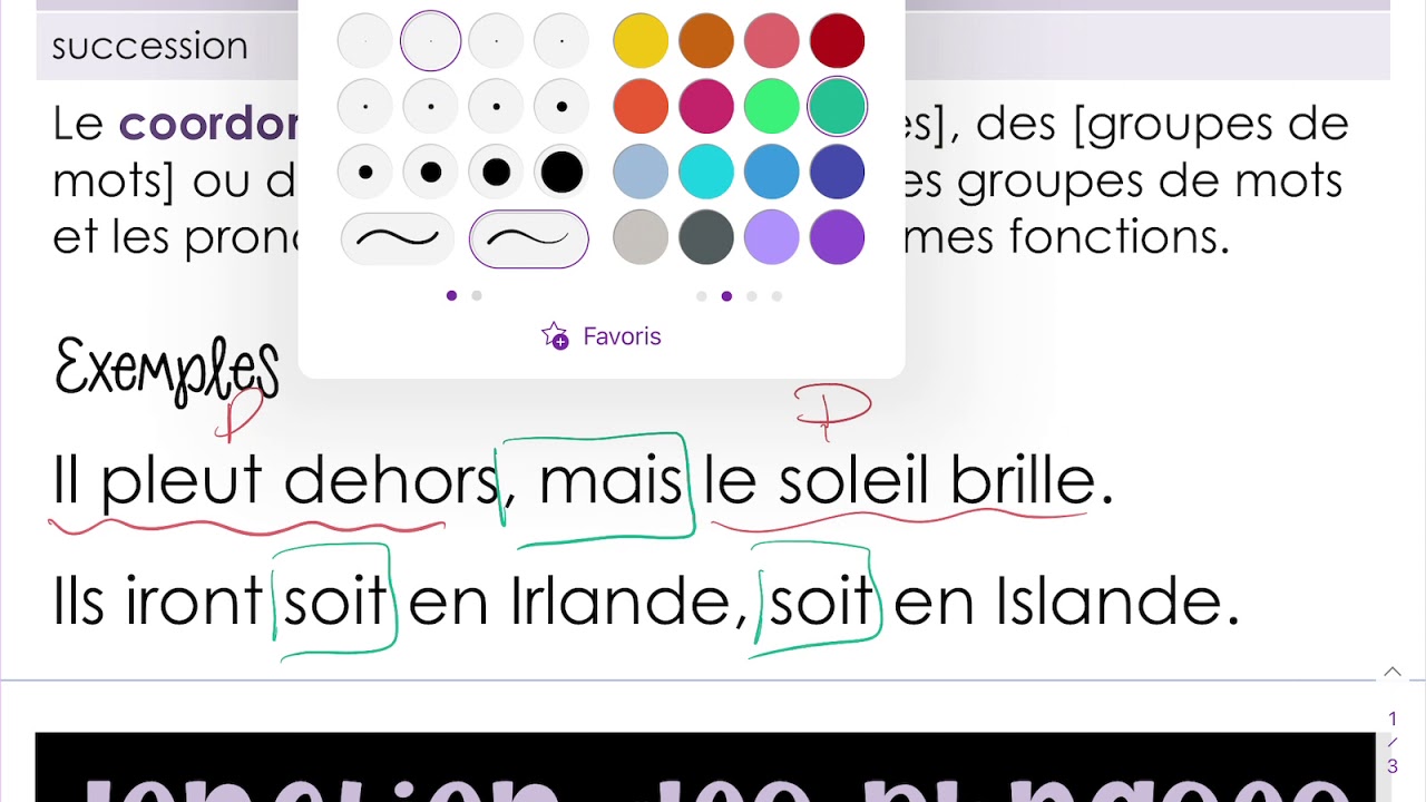 La coordination et la juxtaposition