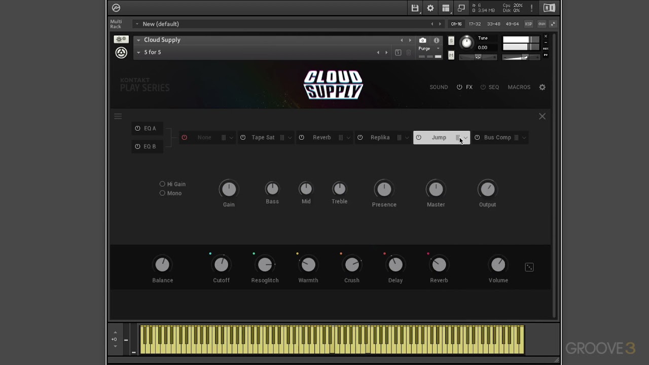 Native Instruments CLOUD SUPPLY Quickstart