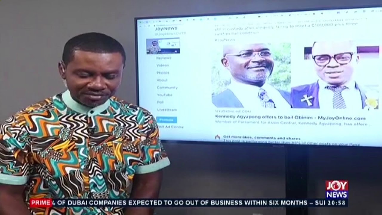 Kennedy Agyapong offers to bail Obinim - Joy News Interactive (22-5-20)