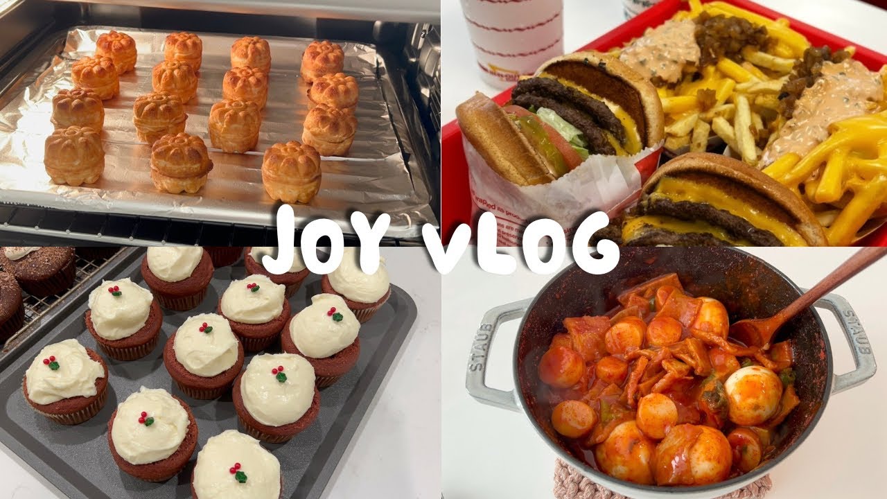 Vlog 떡볶이 레시피 끝판왕 | 국화빵 복호두 + 테네시 인앤아웃 🍔🥤홈베이킹과 10K 마라톤 The Tteokbokki Recipe, Tennessee In-N-Out 🍔