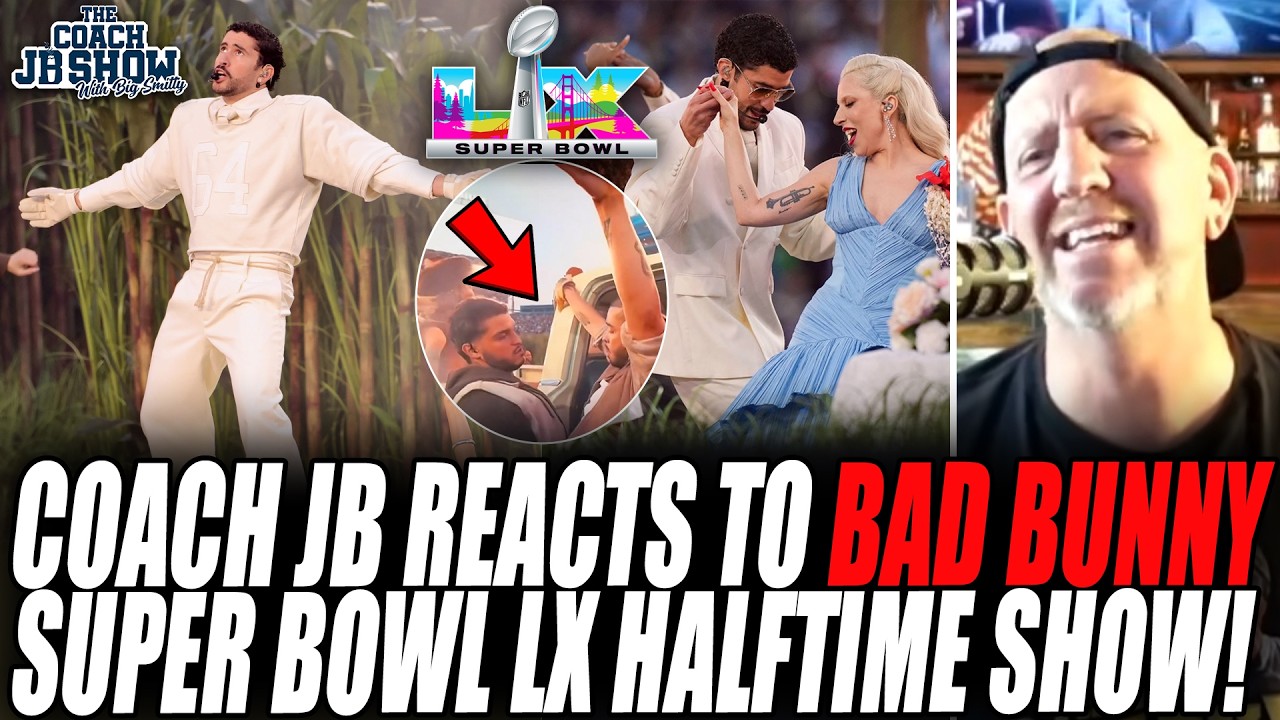 Coach JB Reacts To BAD BUNNY Super Bowl LX Halftime Show!