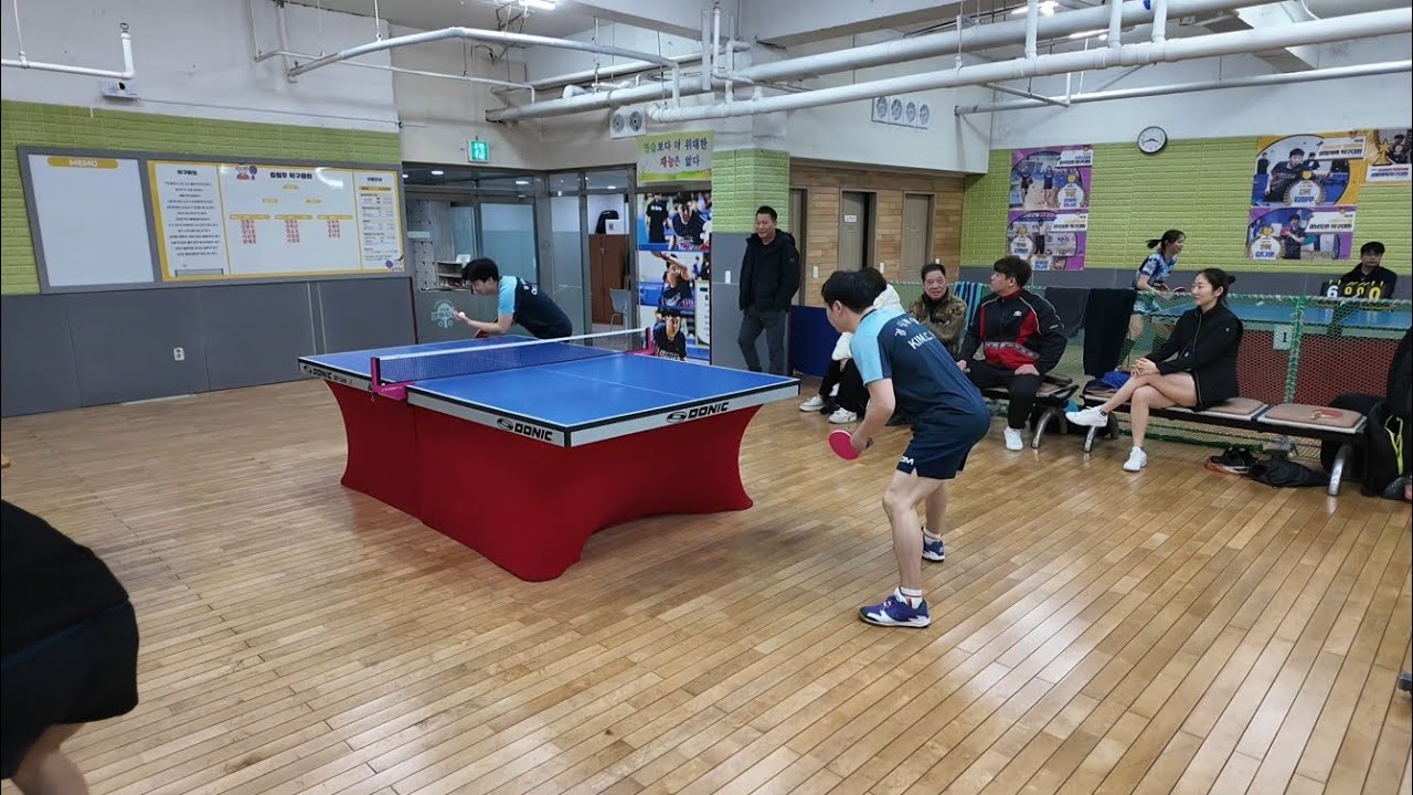 친선경기 조지원(선수부) vs 김철우(선수부)