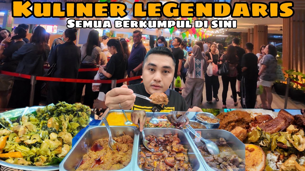Semua Kuliner Legendaris Ada Di La Piazza || Summarecon Mall Kelapa Gading || Street Food Jakarta
