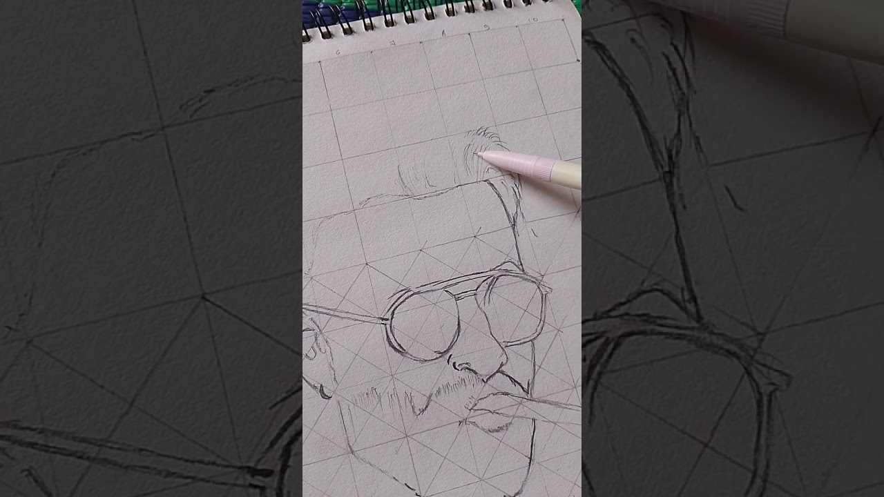 Marco drawing #sketching #movies ,😡😡