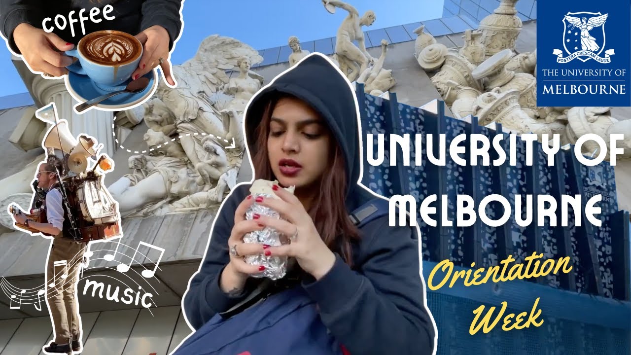 An International Student's FIRST WEEK OF UNI VLOG #oweek #unimelb #internationalstudent