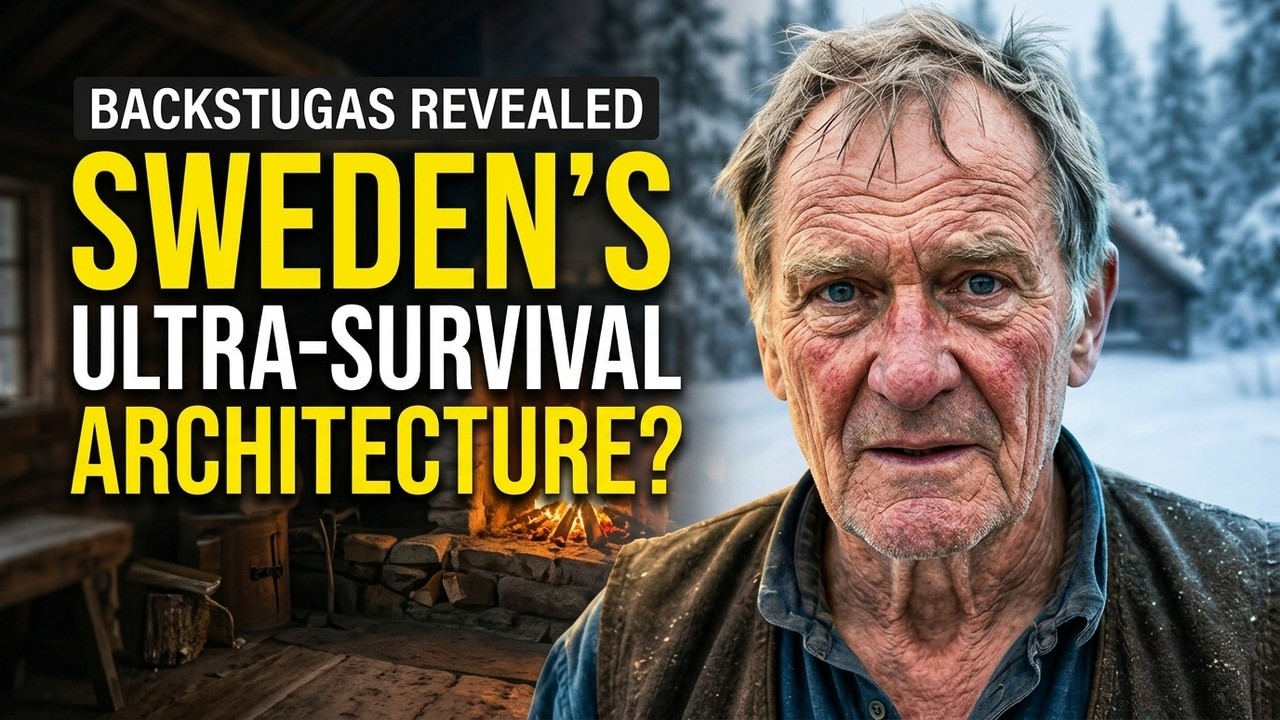 Backstugas Revealed: Sweden's Most Ingenious Survival Architecture Ever Built