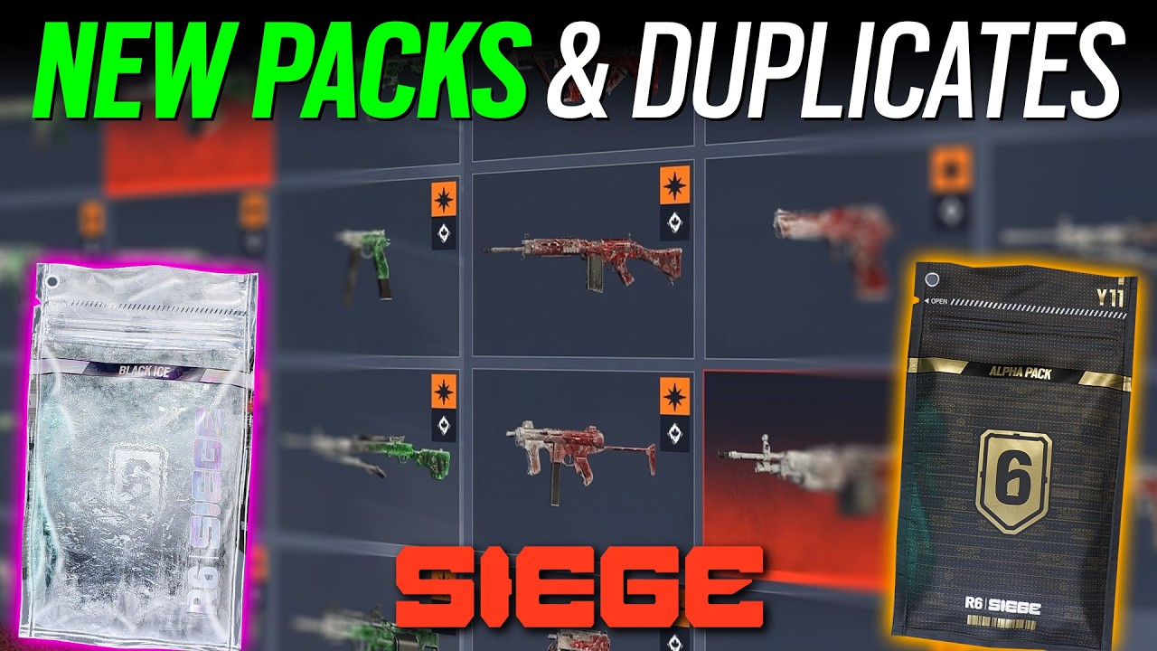 New Year 11 Alpha Packs & Black Ice Packs - 6News - Tom Clancy's Rainbow Six Siege