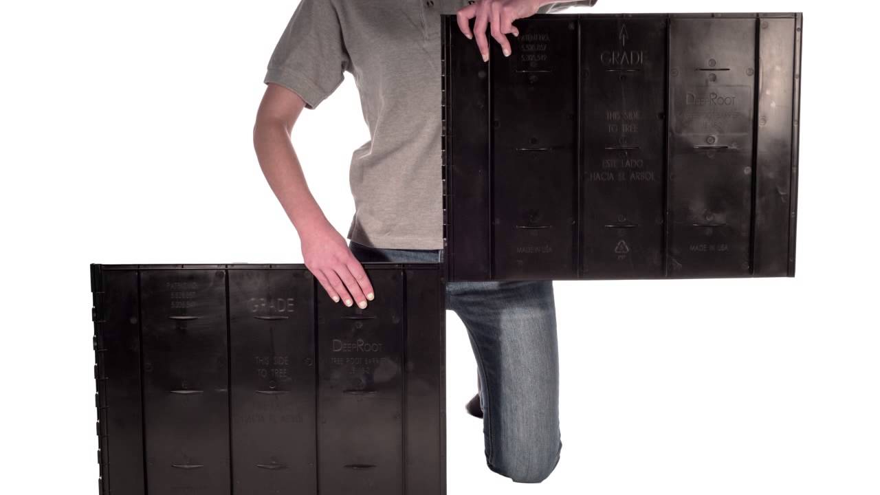 How to assemble and install root barrier