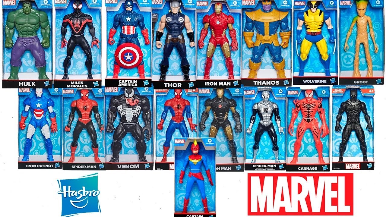 2019-2022 MARVEL HASBRO OLYMPUS FIGURAS DE ACCIÓN, ¡COLECCIÓN TOTAL! UNBOXING & REVIEW