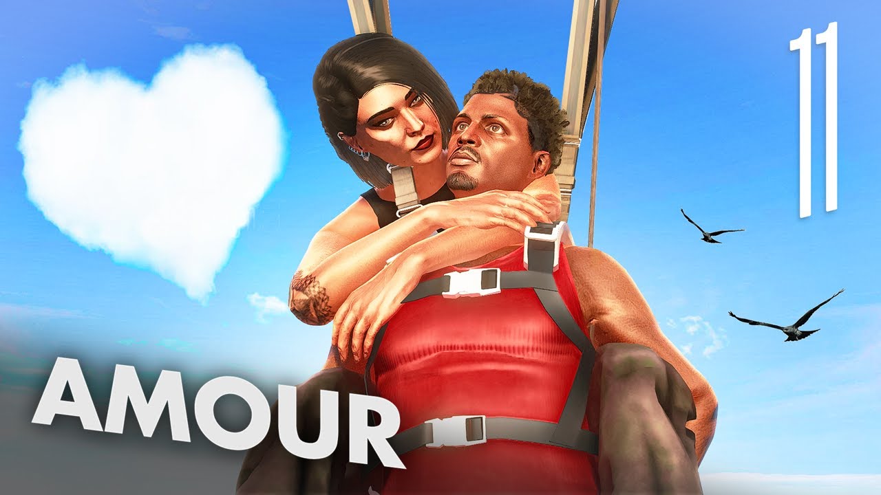 ❤️ MIMI DATE JUDY MASTERCLASS EN PARACHUTE 🪂  - GTA RP #11