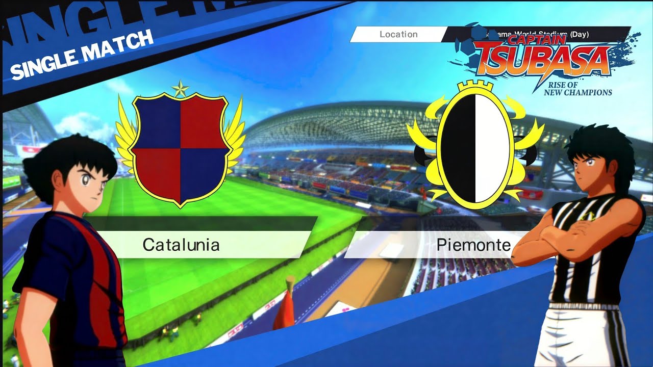 Catalunia VS Piemonte - Captain Tsubasa RONC