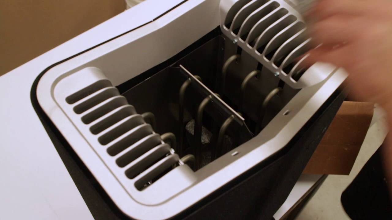 Installing rocks into a tylo heater