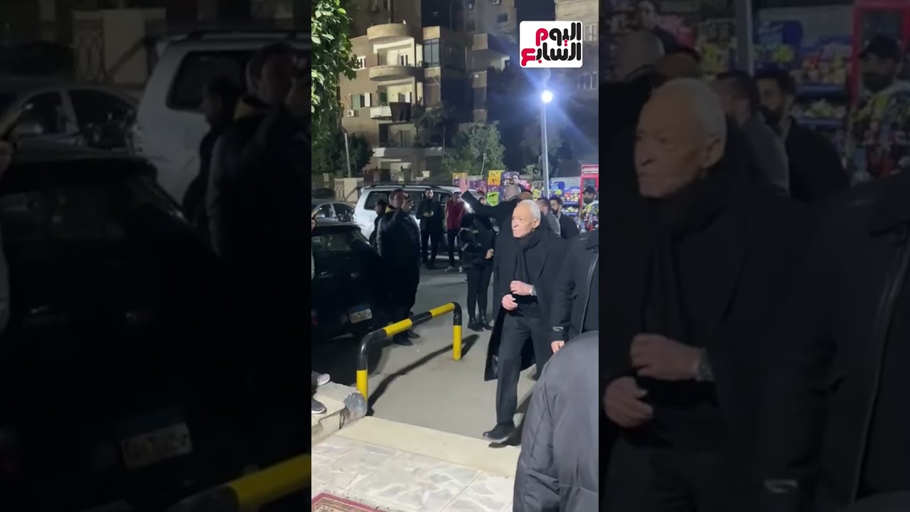 ميرفت أمين وسهير رمزى فى عزاء شقيق شهيرة وأبناء محمود ياسين يستقبلون المعزين
