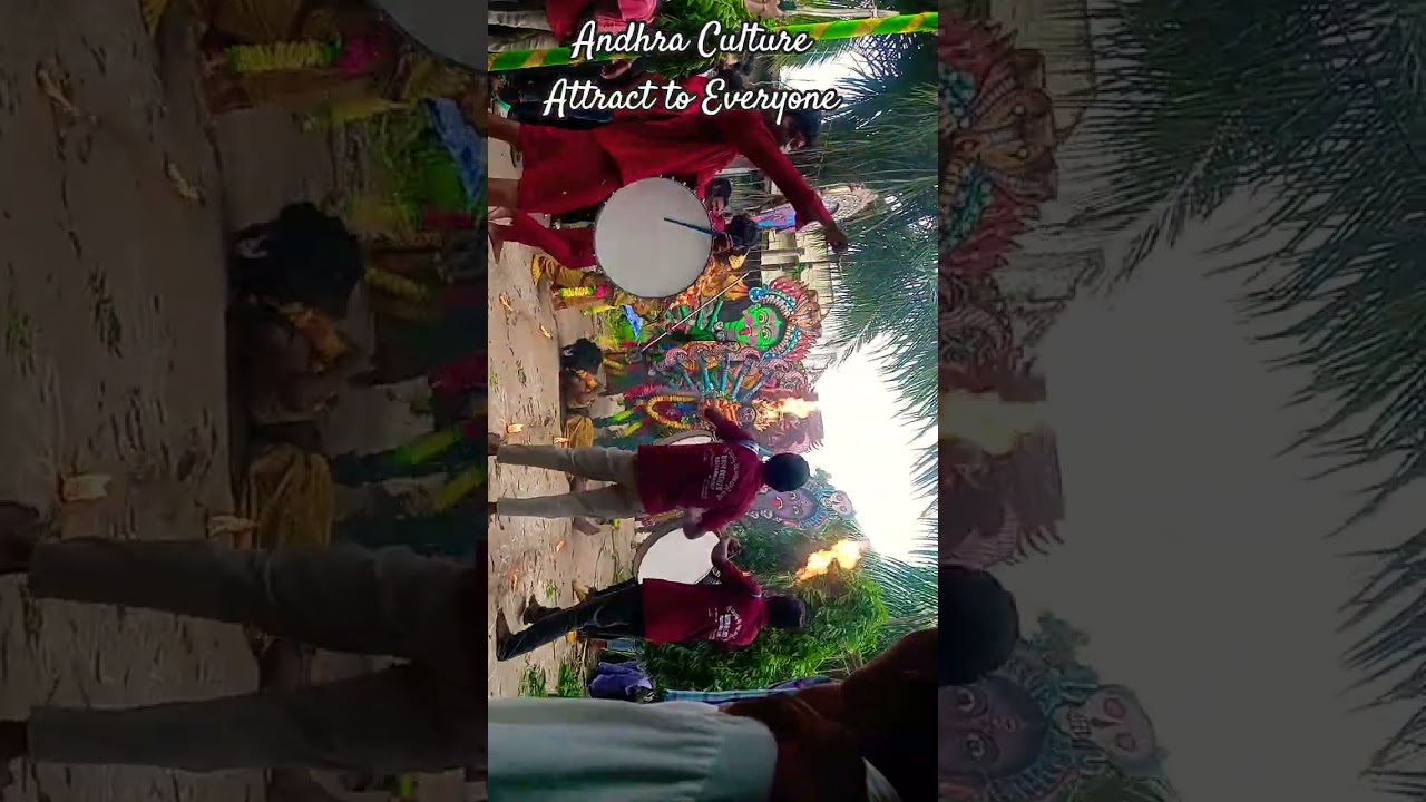 Andhra Culture Attracts to everyone's heart..' ❤️