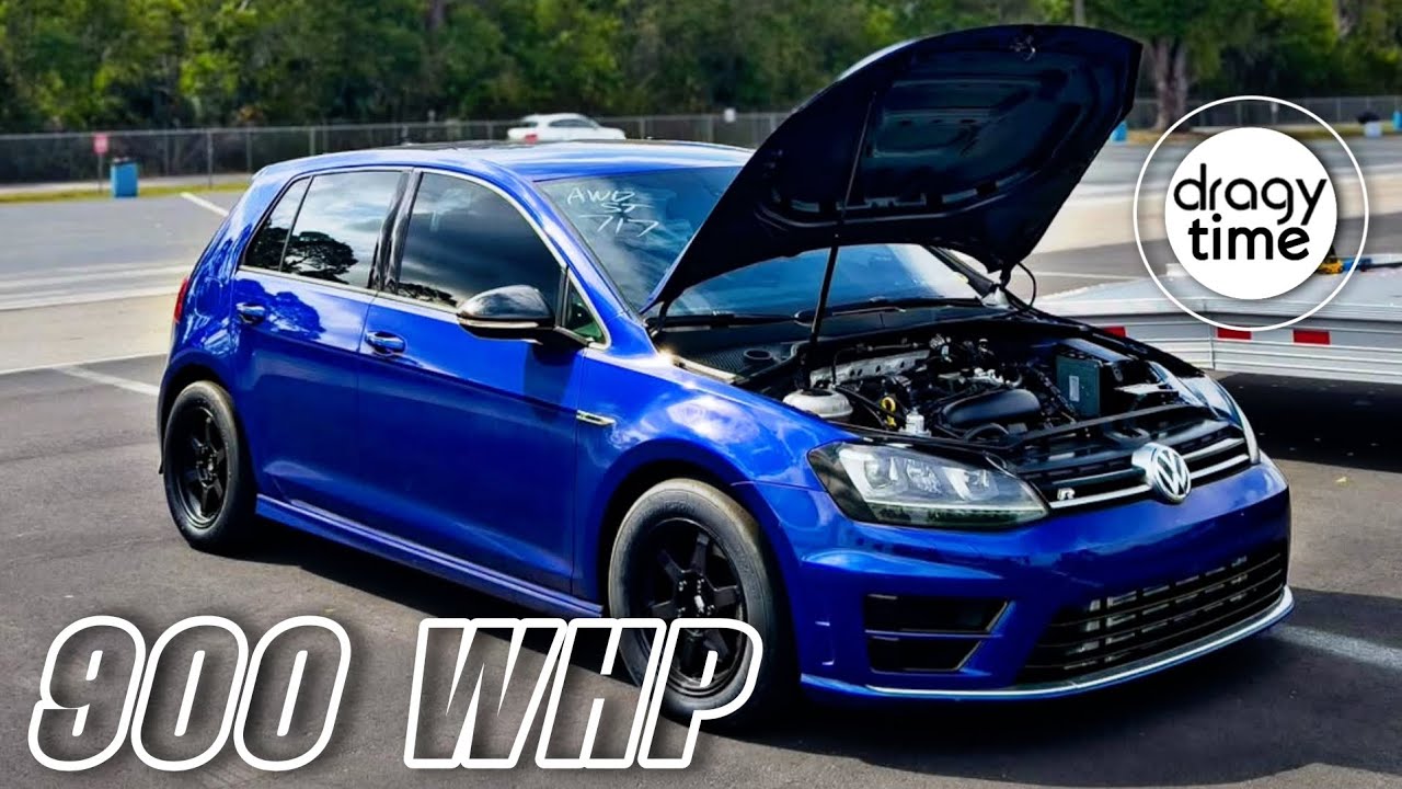900 WHP VW Golf 7 R | EA888 Engine | PT6466 Turbo | Extreme fast from 100-200 Km/h & 60-130 mph