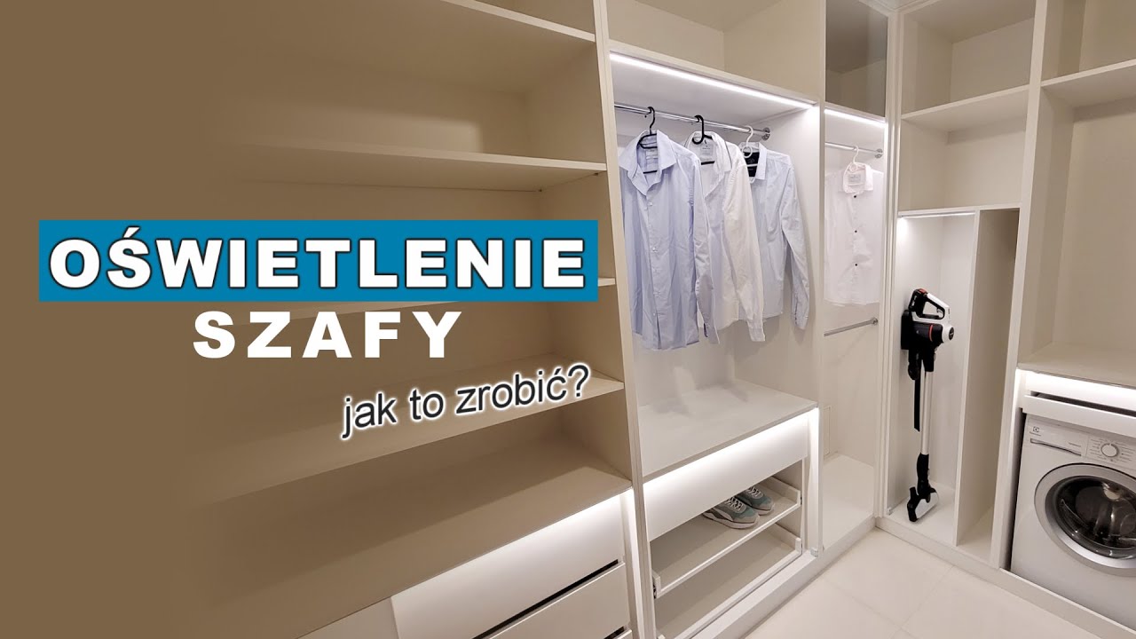 Oświetlenie wnętrza szafy | Vtac taśmy LED