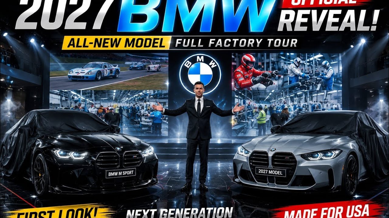 2027 BMW Factory Tour | Inside the All-New BMW Production Line