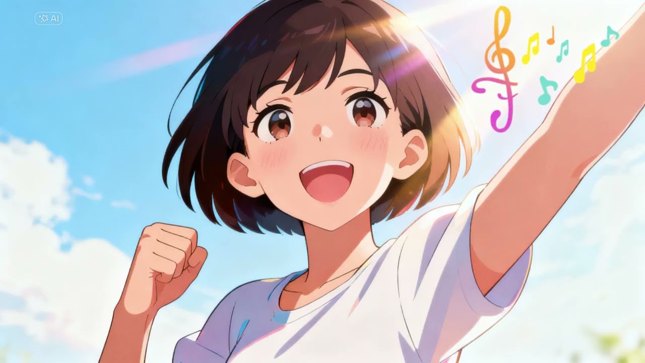 アニソン風Freemusic #aibgm #freebgm #作業用bgm #アニソン風