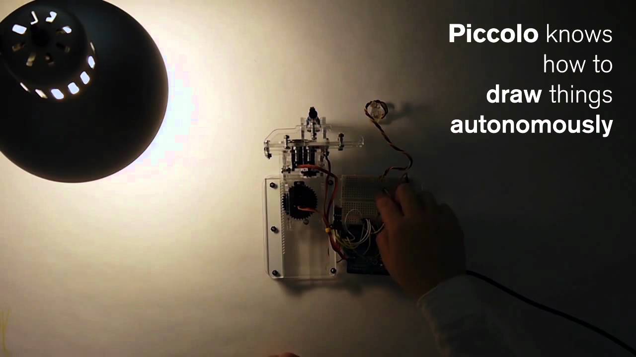 Piccolo - The pocket sized CNC Robot