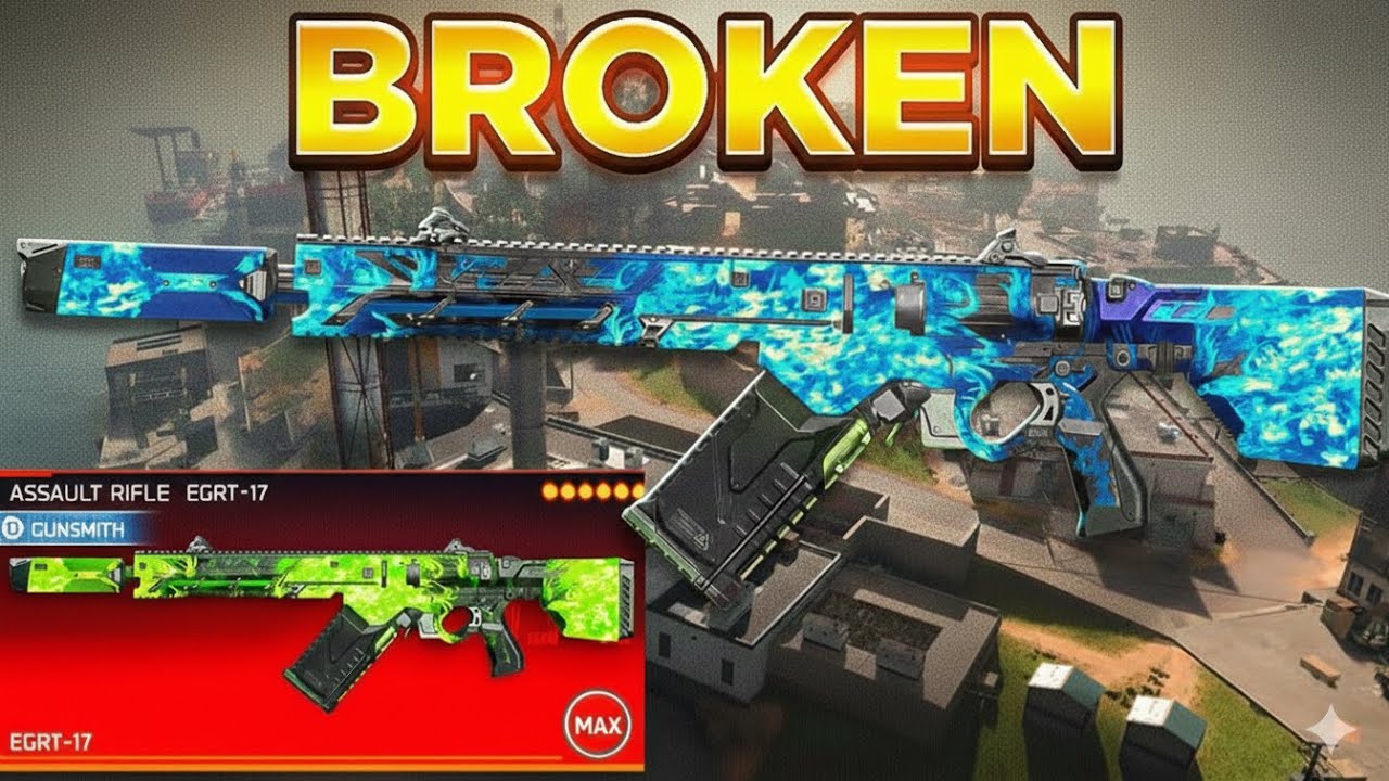 the *NEW* EGRT-17 is BROKEN in Warzone! 😳 (Best EGRT 17 Class Setup)