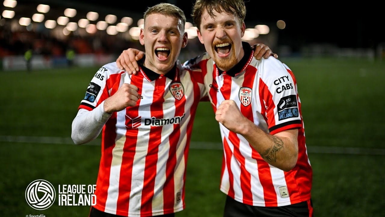 Late Winner! (with celebrations)🔥 Derry City 2-1 Sligo Rovers - LOI Highlights - 06/02/2026