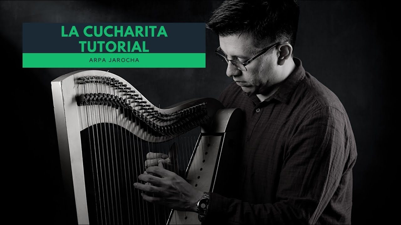 Cómo tocar la cucharita (Jorge Velosa) en arpa Jarocha @JonathanTotena