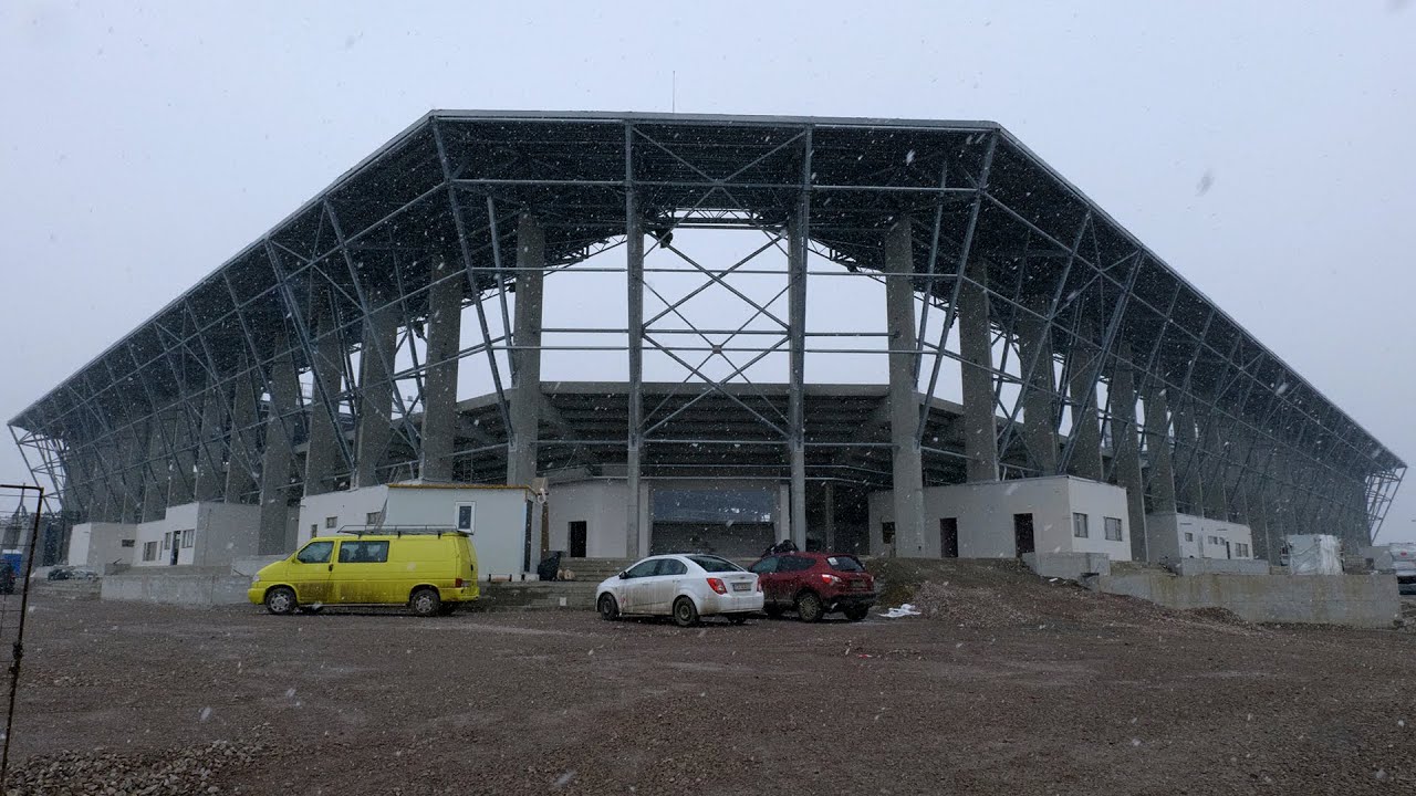 EXKLUZÍV: mutatjuk az Erődöt - Diószegi László körbevezet a Sepsi OSK épülő stadionjában