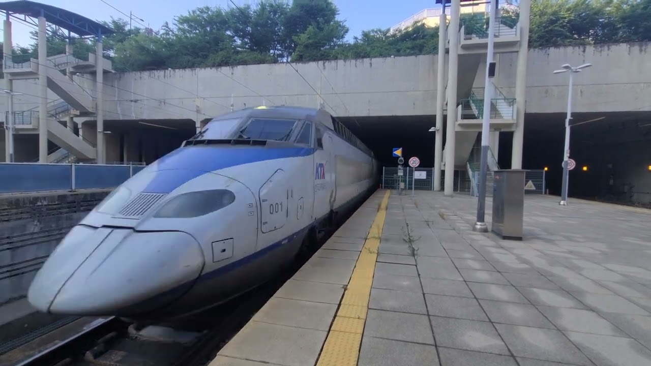 KTX 001호기 서울행 #4 광명역 진입