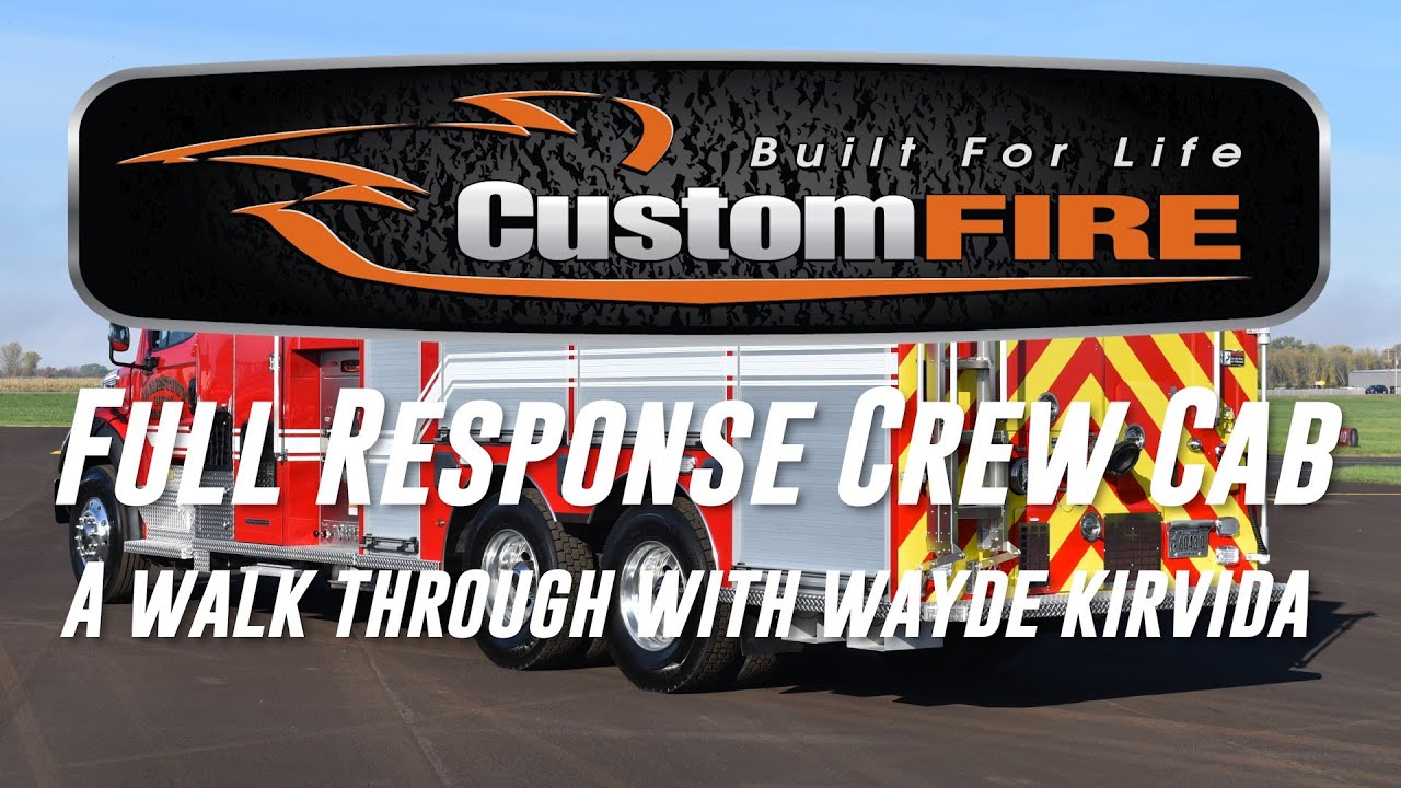 Full Response Pumper Tender built for Jamestown Fire Department by CustomFIRE