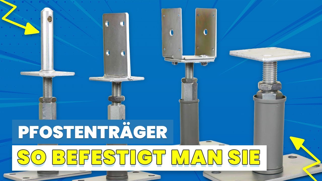Pfostenträger im Fokus –BB Stanz Modelle & Anleitung zur richtigen Befestigung || ToolGroup