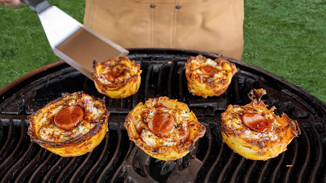 Loaded Potato Cups: The Ultimate BBQ recipe for Snack, Sidedish or Starter
