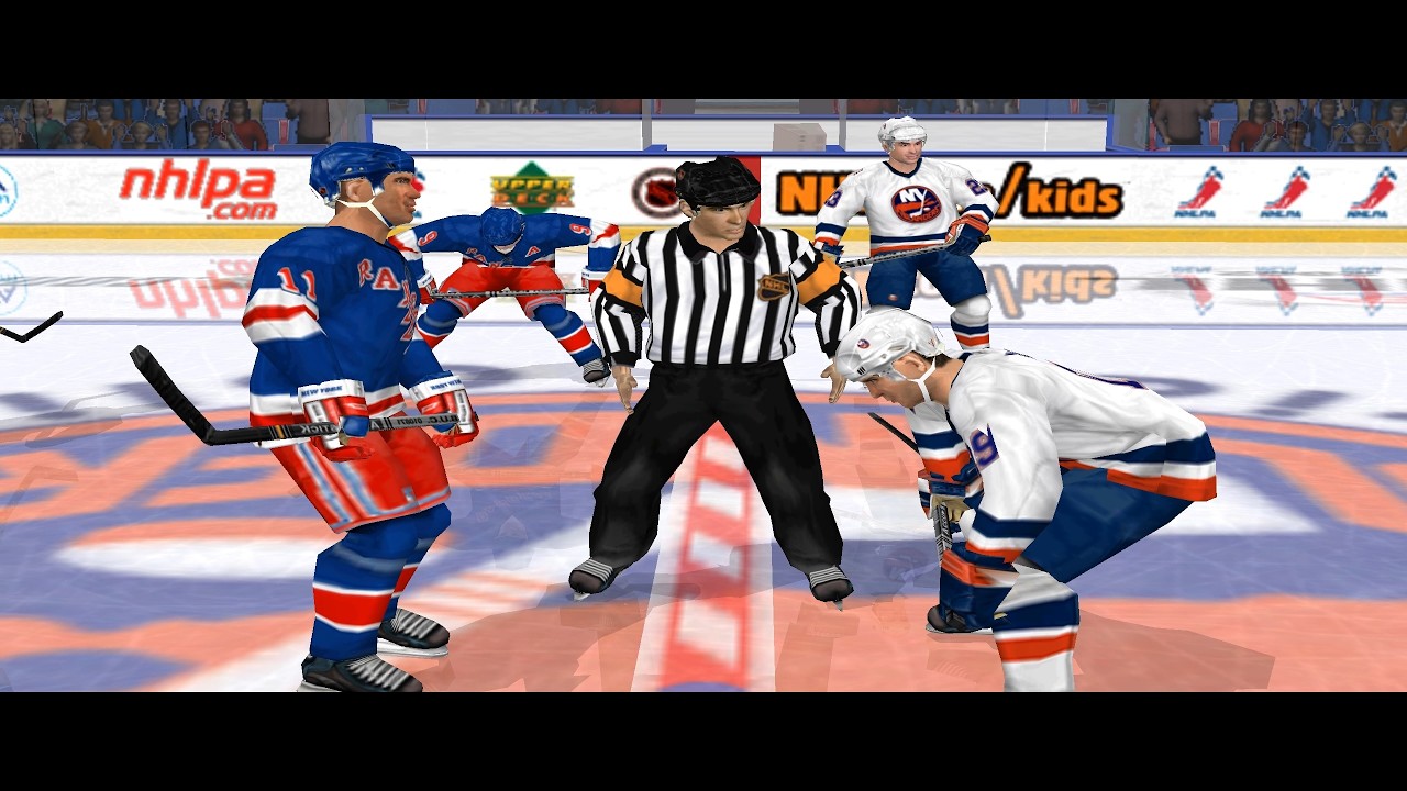 NHL 2002 | New York Rangers - New York Islanders | Season game 17 | Full HD PC gameplay