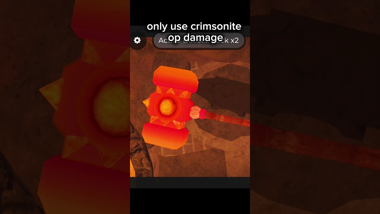 Crimsonite Weapon OP Damage