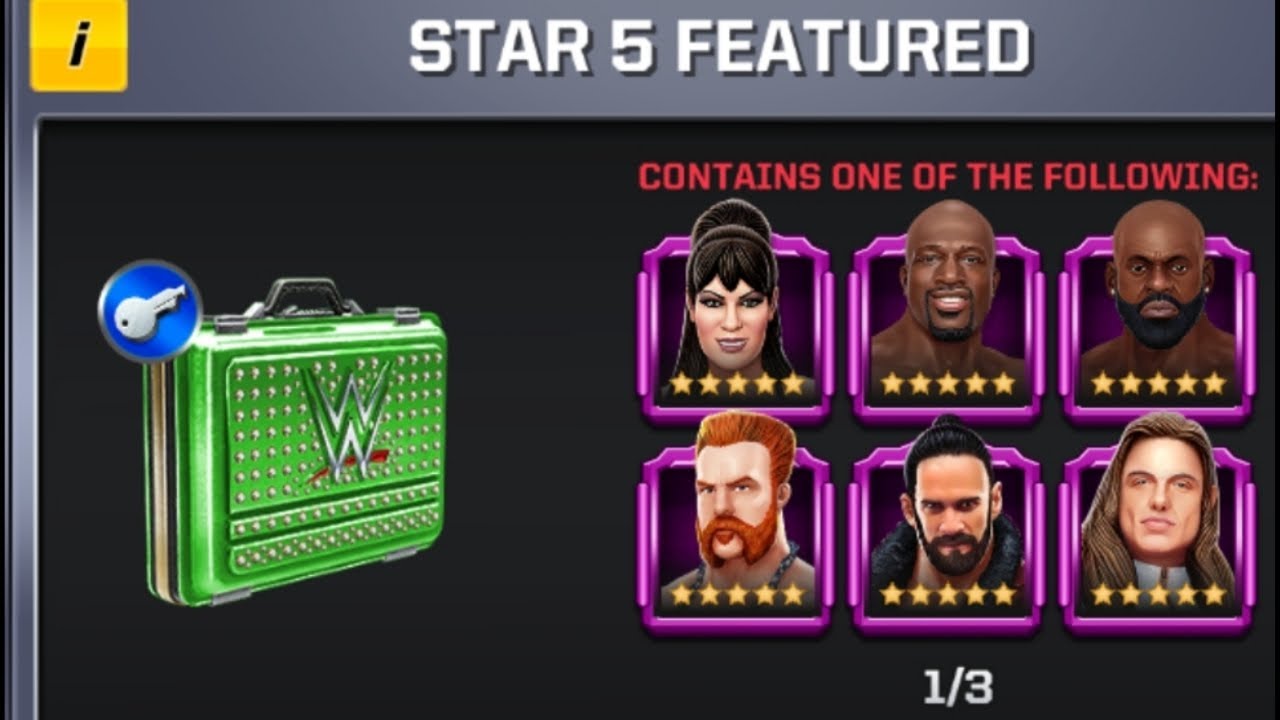 WWE MAYHEM - 5 STAR FEATURED LOOTCASE OPENING #5
