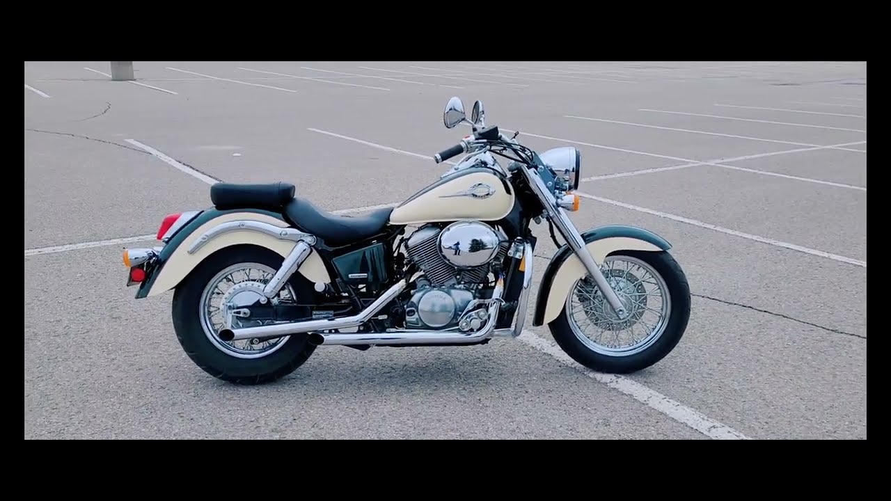 honda shadow 750 Ace 1999 a bulletproof machine. #hondashadow #honda #cruiser