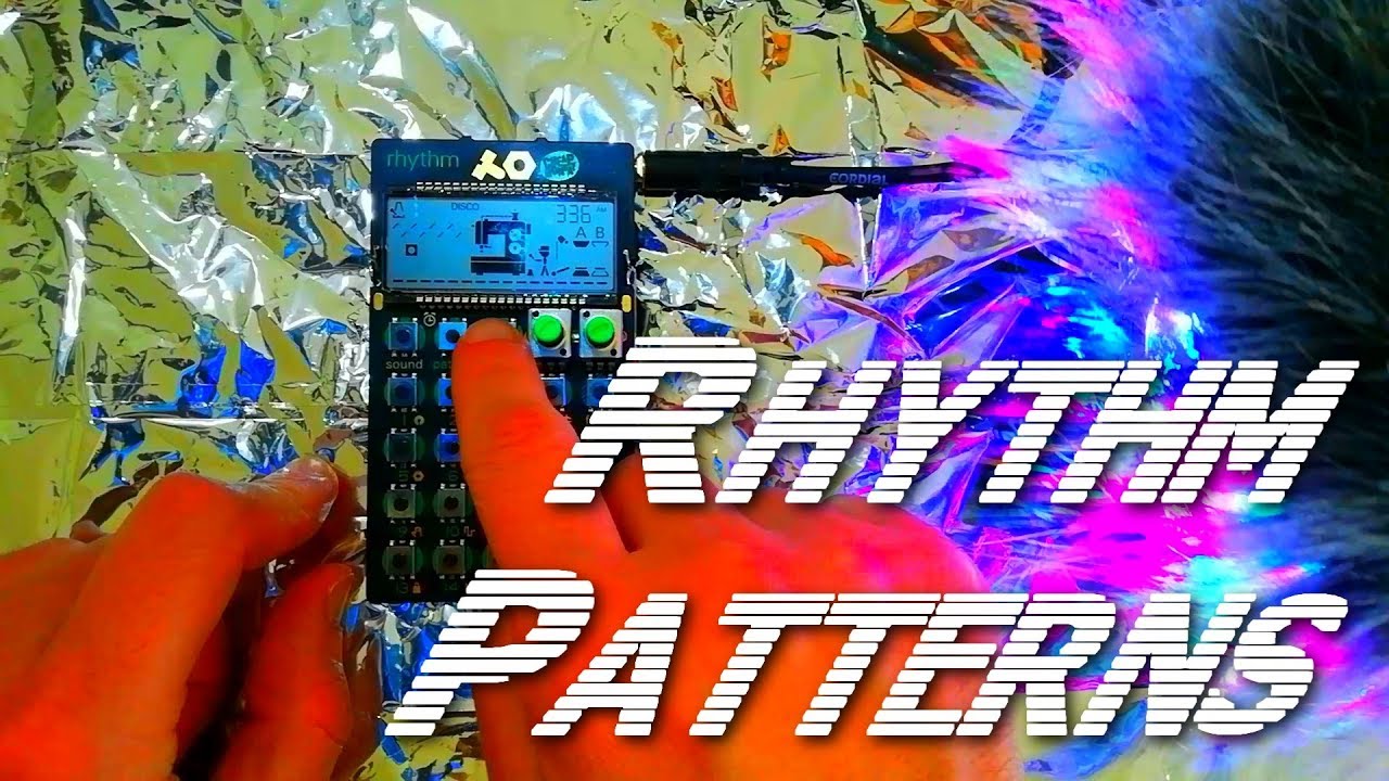 PO-12 Rhythm Patterns (Pop, Rock, Funk..)