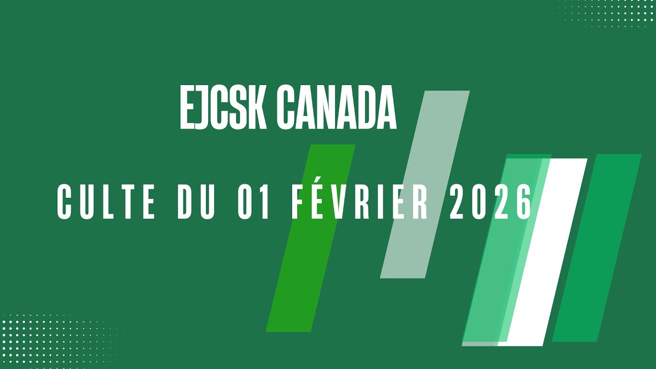 #CANADA_ CULTE DU 01 FÉVRIER  2026, MESSAGE DE PAPA SIMON KISOLOKELE