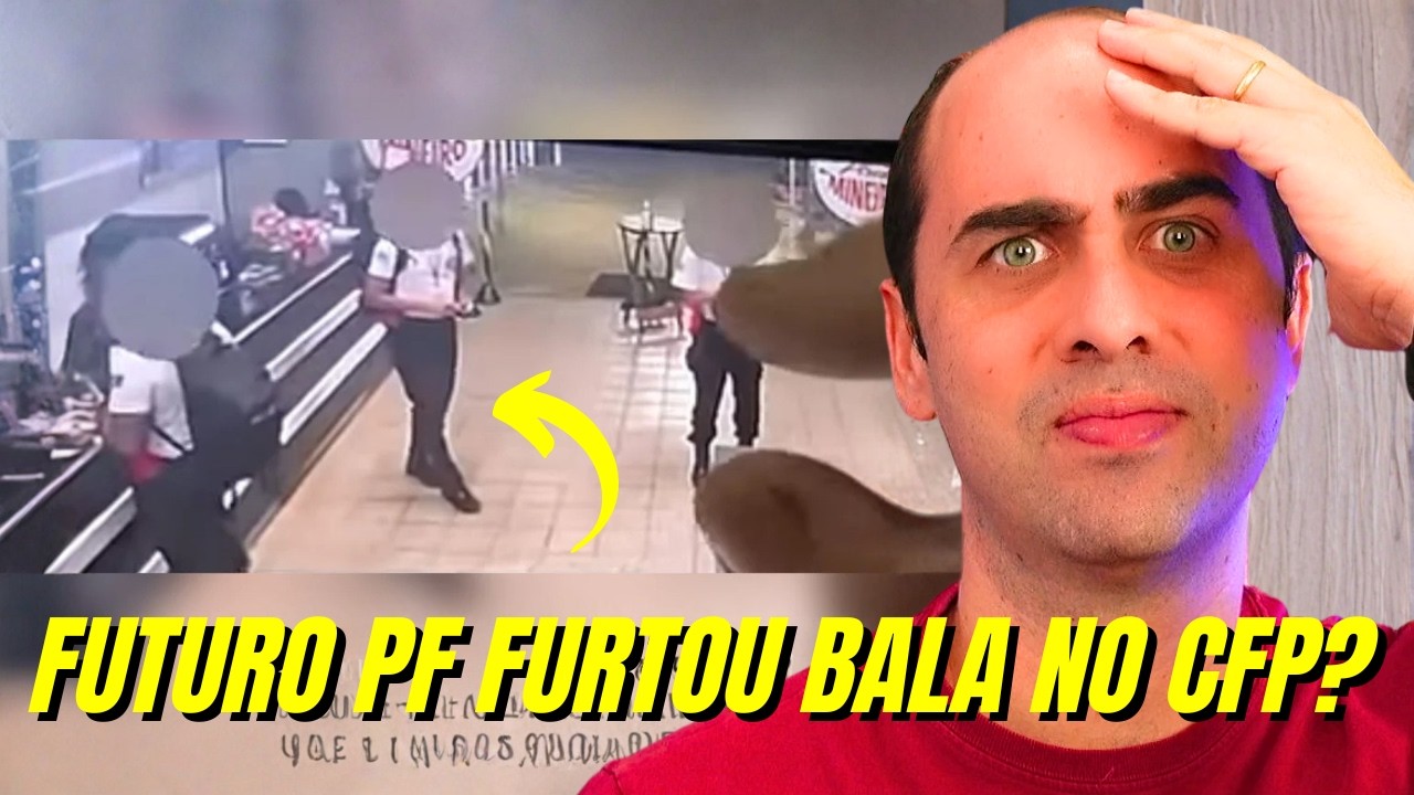 FUTURO AGENTE DA PF PODE CAIR POR UMA BALINHA: Escândalo na Academia da PF!