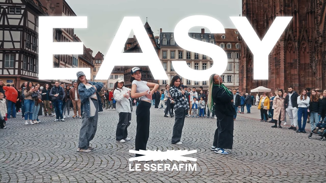 [KPOP IN PUBLIC, ONE TAKE]  LE SSERAFIM (르세라핌) - 'EASY' | Dance cover by PRISM from France