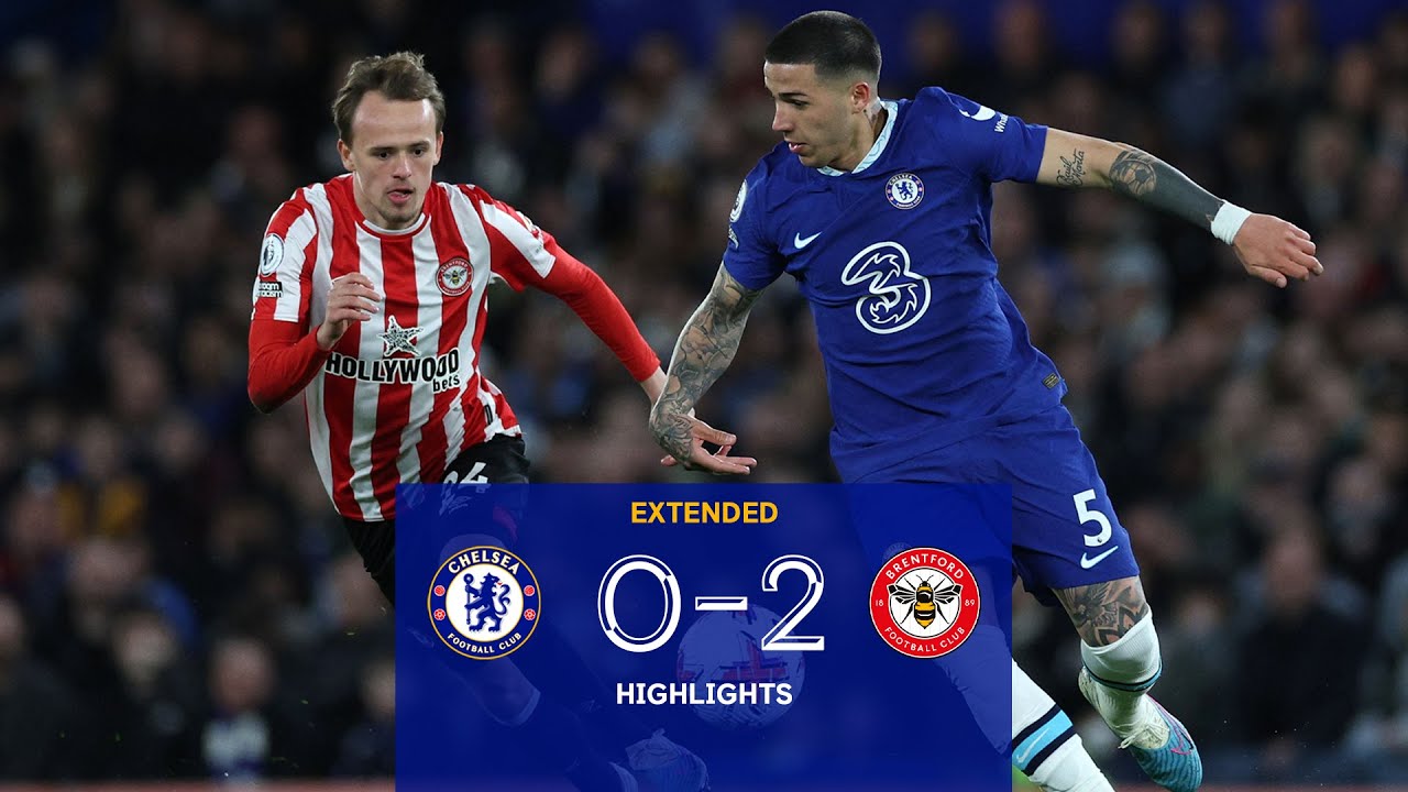 Chelsea 0-2 Brentford | Highlights - EXTENDED | Premier League 22/23